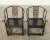 Pair of Chinese Ming Style Bamboo Horseshoe Armchairs For Sale - Image 4 of 12