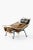 Rare lounge chair / flag halyard chair designed by hans wegner produced by getama in denmark metal, flagline, sheepskin,...