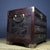 Vintage Rosewood Jewelry Box / Vanity Chest With Brass Hardware & Carved Drawers For Sale - Image 4 of 9