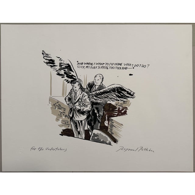 Raymond Pettibon, And When I Want to Fly Home, What Do I Do?, 2004, Lithograph For Sale - Image 10 of 10