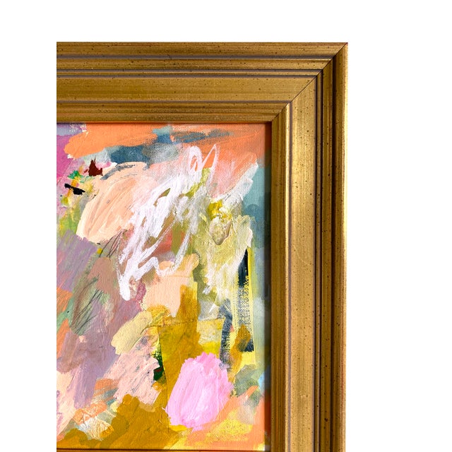 Abstract Expressionism "Releasing Obligations" 2026 Framed Painting by Jessalin Beutler For Sale - Image 3 of 3