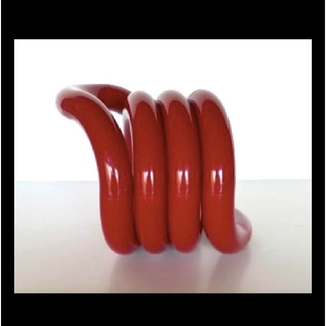 Vintage "Tangle" Desktop Sculpture - 1982 - Richard X Zawitz For Sale In Los Angeles - Image 6 of 8