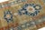 Antique Heriz Runner Rug With Muted Camel Field and Geometric Medallions For Sale In New York - Image 6 of 9