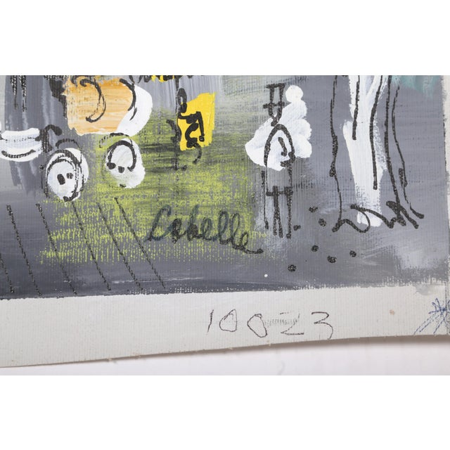 Charles Cobelle Hotel Montmarte, circa 1949 Acrylic on Canvas, signed Edition: 20 in. x 24 in.