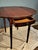 Metal Mid 20th Century Pair of Hickory Chair Style Drop Leaf Side Tables With Fan Inlay and Brass Pulls For Sale - Image 7 of 12