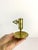 Metal Vintage Brass Push Up Candleholder Adjustable With Patina For Sale - Image 7 of 8