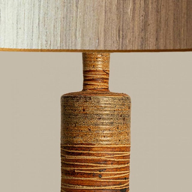 Ceramic Table Lamp by Tue Poulsen for Tue Keramik, 1960s For Sale - Image 3 of 10