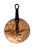 Early 20th Century Vintage French Flat Copper Lids - Set of 6 For Sale - Image 5 of 9