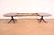 Baker Furniture Company Baker Furniture Style Georgian Mahogany Double Pedestal Extension Dining Table, Newly Refinished For Sale - Image 4 of 14