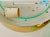 Vintage Wall Lights in Acrylic Glass and Brass from GS, 1980s, Set of 2 For Sale - Image 4 of 8