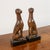 Wood Art Deco Statues of Dogs, Set of 2 For Sale - Image 7 of 9