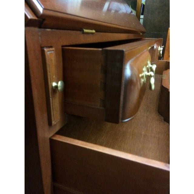 Mahogany Secretary Desk, Biggs Furniture For Sale - Image 9 of 18