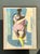 This monumental original oil painting from the 1980s is a striking example of late 20th-century figurative abstraction....