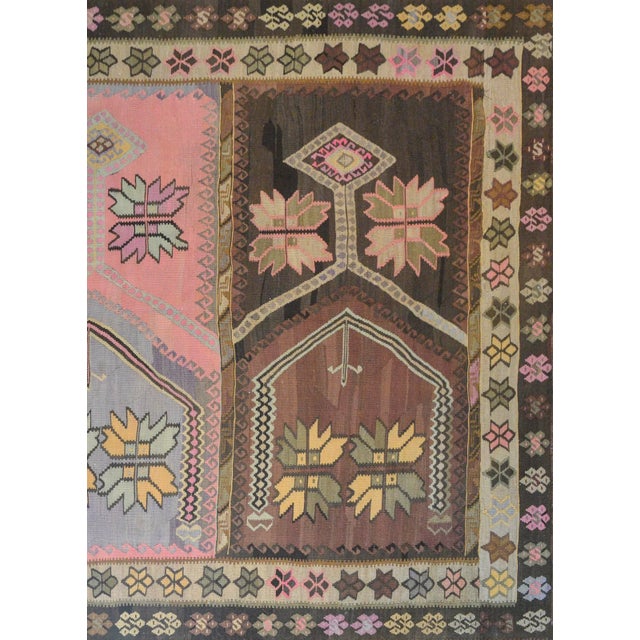 Early 20th Century Anatolian Kilim Rug For Sale - Image 4 of 11