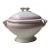 Charles Haviland Limoges Soup Tureen Rose Gilt c.1880s French Antique Porcelain For Sale