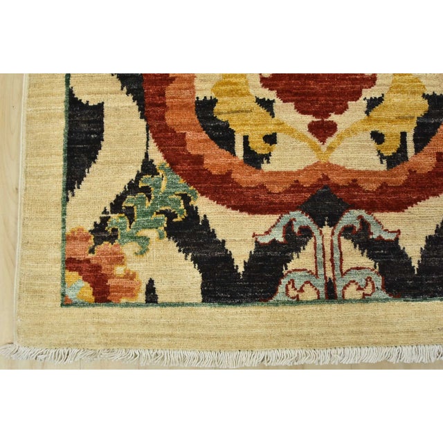 Ziegler Rug 7’10” X 13′ Beige Wool Hand-Knotted Oriental Carpet For Sale - Image 10 of 12