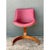 Mid-Century Modern Vintage Wood and Vinyl Cantilever Chair After George Mulhauser For Sale - Image 3 of 12