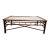 Ralph Lauren Vintage Bamboo Walnut Coffee Table 1970s For Sale