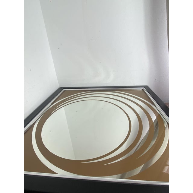 Large Op Art Mirror, England, 1970s For Sale - Image 18 of 18