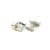 Georg Jensen 1990s Georg Jensen Estate Bambo Cufflinks Sterling Silver, 2 Pieces For Sale - Image 4 of 12