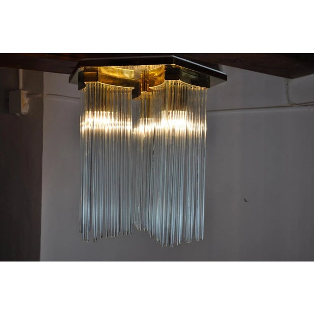 Chandelier by Gaetano Sciolari for Lightolier, Italy, 1970s For Sale - Image 6 of 8