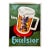 Excelsior Beer Advertising Poster German 1940s Linen Backed Very Rare 46x63” For Sale