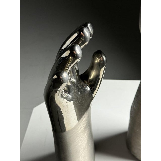 Metal Decorative Arms, Set of 2 For Sale - Image 7 of 13