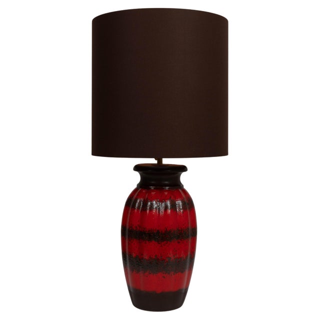 20th Century German Ceramic Table Lamp For Sale - Image 15 of 18