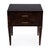 Kai 24 in. W Rectangular Burl Wood 2 Drawer End Table, Dark Burl For Sale In Chicago - Image 6 of 11