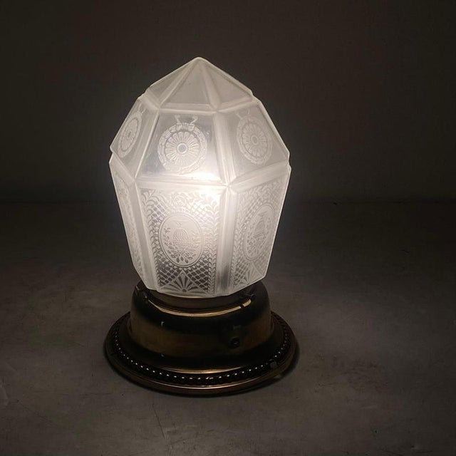 Brass Ceiling Light, 1900s, in Very Good conditions. Up to 250V (Europe/UK Standard).The wiring of this item may be...