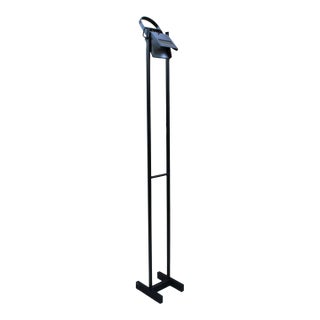 1980's Italian Postmodern Metal Floor Lamp by Plana Milano For Sale