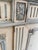 Gray Antique French Hand Carved Painted Buffet À Deux Corps For Sale - Image 8 of 12