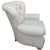 Timeless American Style and Benchmade Craftsmanship of a Writer's Club Chair and Ottoman. For Sale - Image 10 of 12