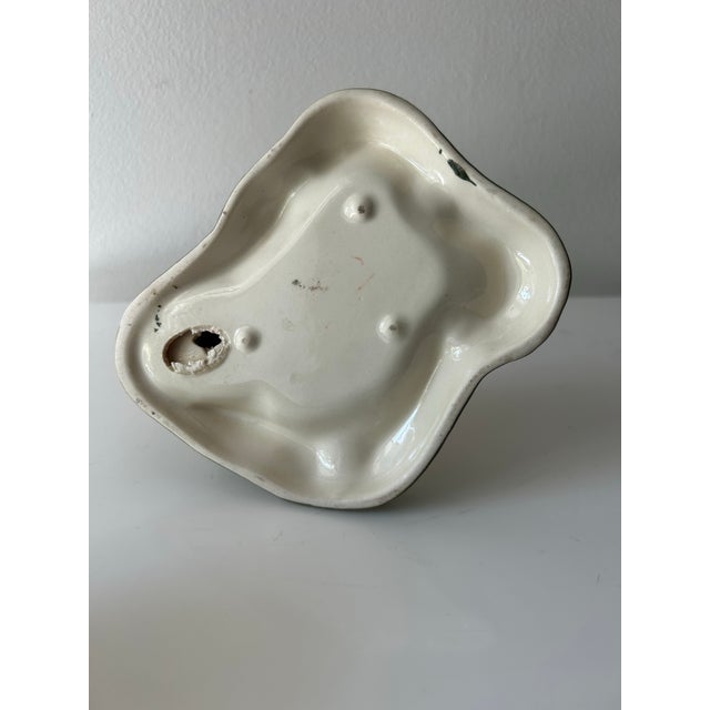 Retro Vintage Flamingo Ash Tray or Cachepot Attributed to California Pottery For Sale - Image 10 of 10