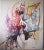 Original Lucho Rossi Large-Scale Abstract Expressionist Female Portrait Acrylic on Canvas Painting For Sale - Image 12 of 12