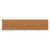 Wood Lark 65 in. W Rectangular Wood 3 Drawer Console Table with Lower Open Shelf, Natural Mango For Sale - Image 7 of 8