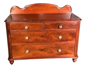 Victorian Mahogany Chest, 1870s
