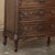 Burnt Umber Louis XV Style French Solid Walnut Chiffoniere For Sale - Image 8 of 18