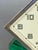 1920s Swiss 8-Day Windup Art Deco Clock With Malachite Features, Onyx Base For Sale - Image 4 of 6