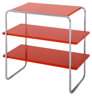 Model B 22 Bookshelf by Marcel Breuer for Thonet, 1930s