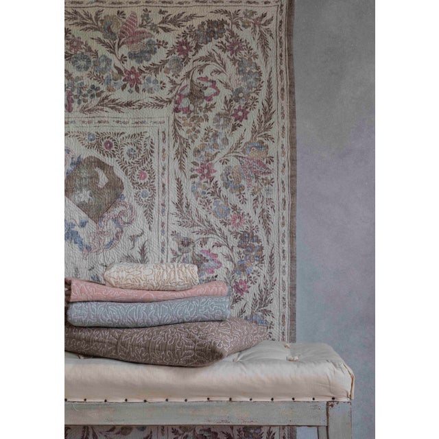 Palampore Matelassé Rosewood Fabric Price Per Yard Chairish