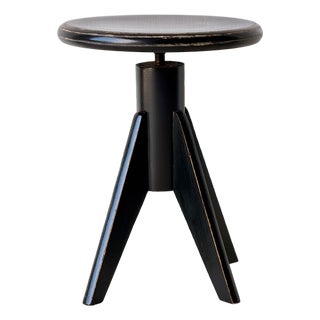 Mid-Century Adjustable Piano Stool, 1960s For Sale