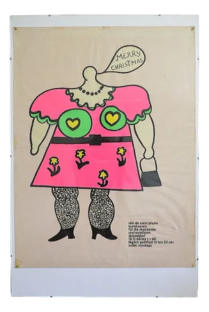 Niki de Saint Phalle Exhibition Poster, 1968