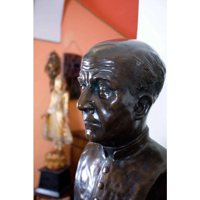 Large Bust of a Man For Sale - Image 3 of 7