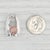 2020s New 2.83ctw Brown Zircon Diamond Pendant 14k White Gold Floating Drop For Sale - Image 5 of 5