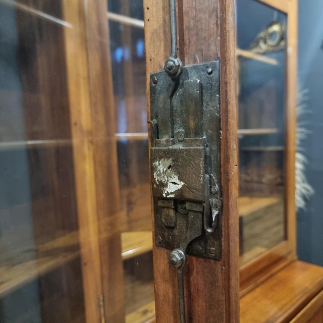 Walnut Bookcases, 1840s, Set of 2 For Sale - Image 9 of 14