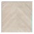 Sample - Schumacher Combed Chevron Wallpaper in Birch For Sale
