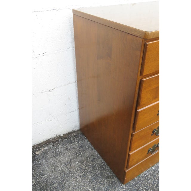 Ethan Allen Small Dressers Large Nightstands Bedside Tables a Pair 6288 For Sale - Image 17 of 18