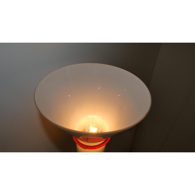 Metal Murano Glass Wall Lamp from Leucos, Italy, 1970s For Sale - Image 7 of 14