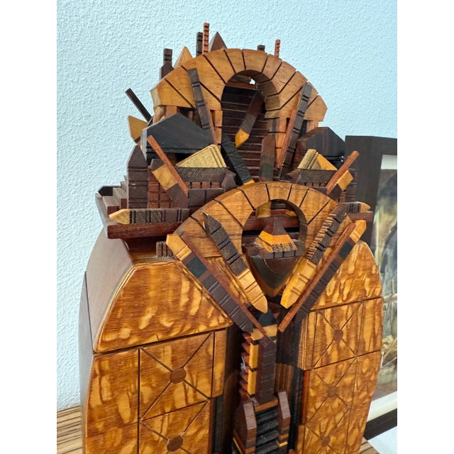 Late 20th Century Exquisite Po Shun Leong Exotic Wood Jewelry Box For Sale In Palm Springs - Image 6 of 12